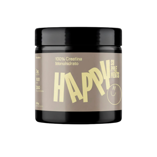 Polvo de creatina pura micronizada Happy Supplements